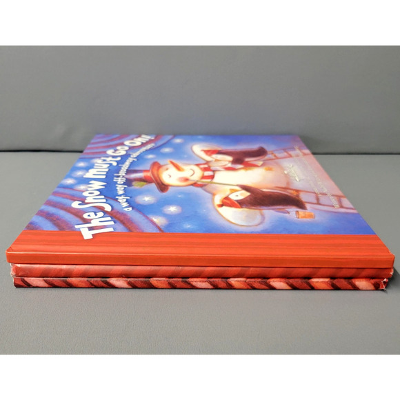 Hallmark Holiday Books Lot Rex Snows Way Grandma's Snow Must Go On Snow Place - Picture 9 of 16